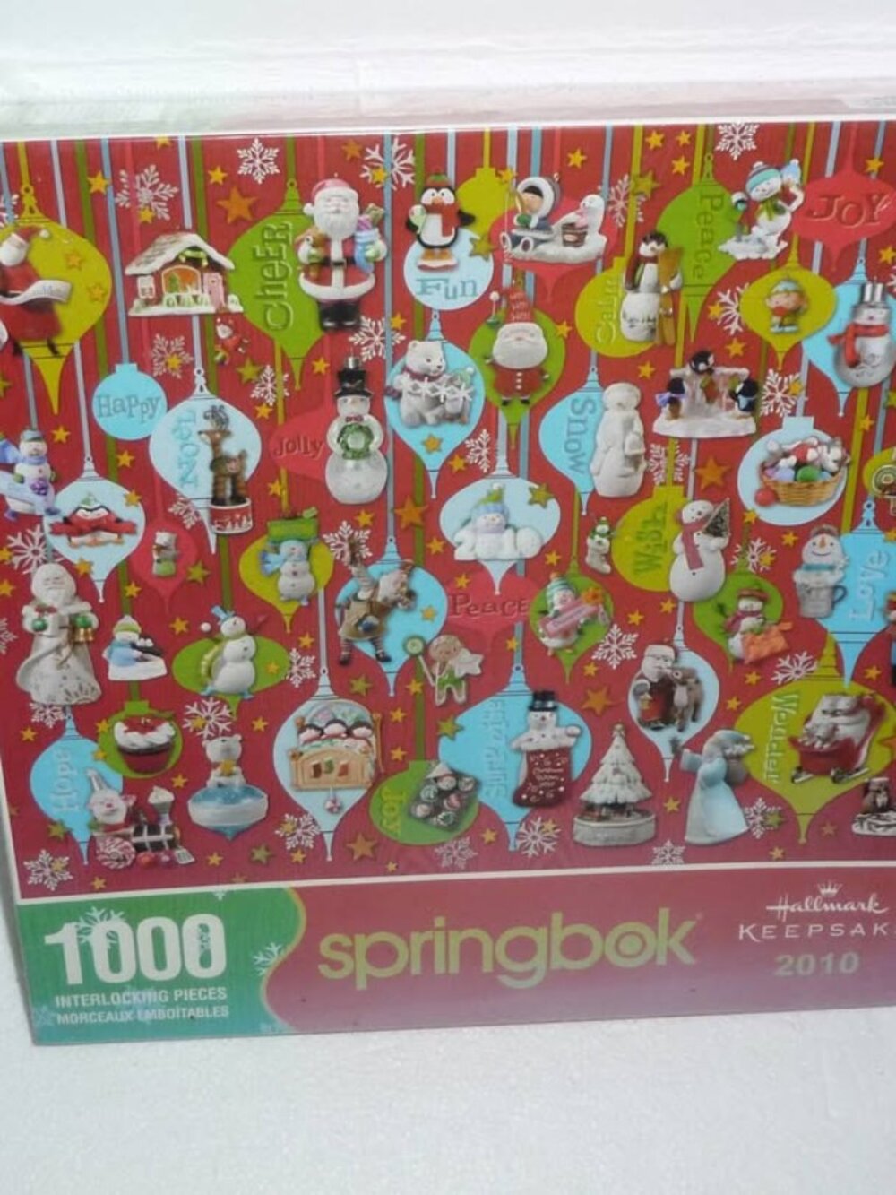 Springbok Hallmark Christmas Keepsakes 1000 Pc Jigsaw Puzzle - NEW - READ